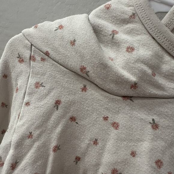 Childhoods Cream Floral Hoodie Sweatshirt - Picture 4 of 8